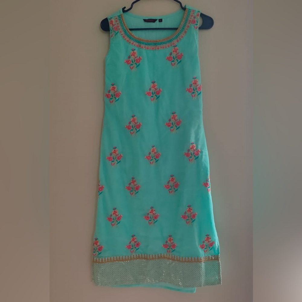 New Sea Green Kurta - Medium